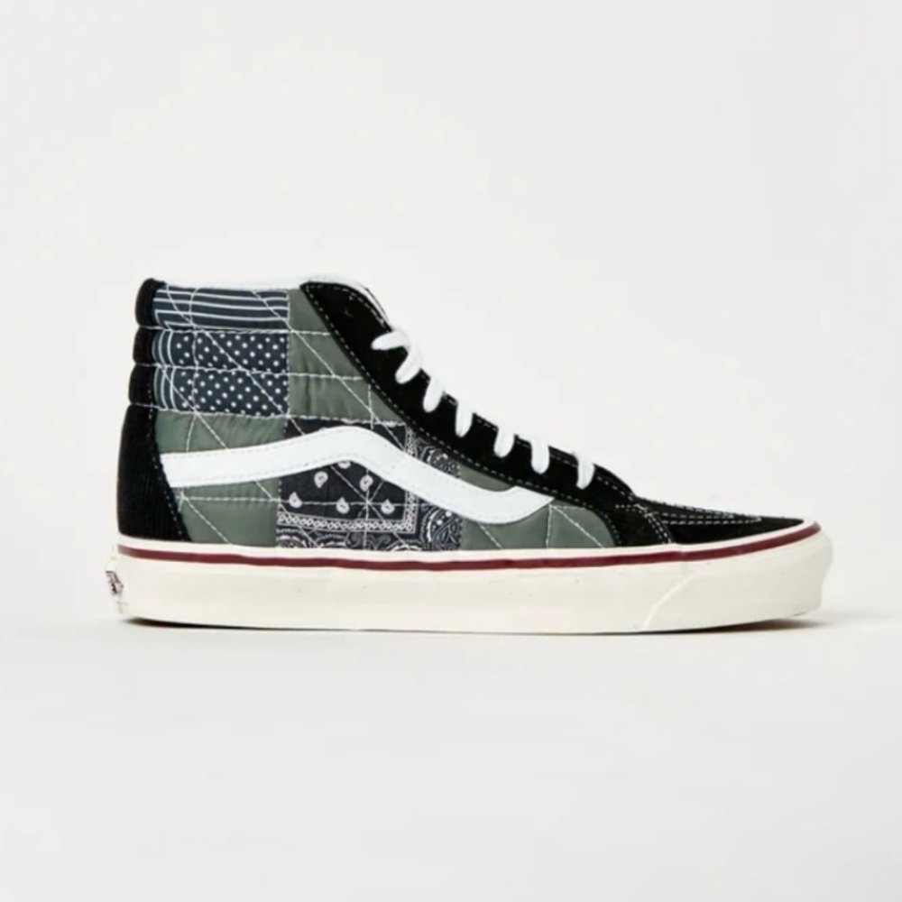 RARE‼️ Unisex NIB VANS Sk8 Hi DX PW Anaheim Factory Quilted Sneakers, Sz M7/W8.5